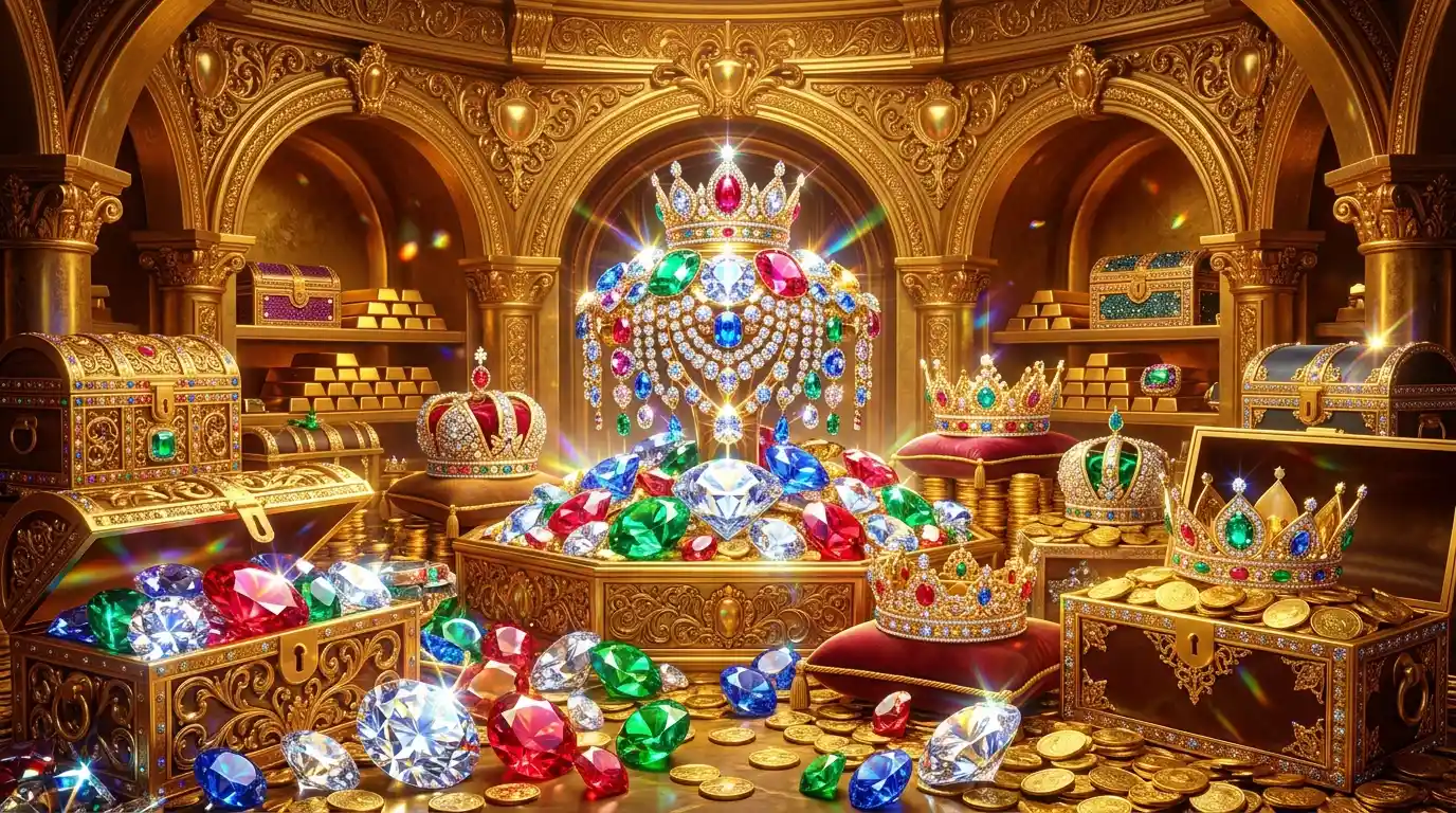 รีวิว Jewels of Fortune เกมสล็อตอัญมณี PG ตัวคูณสูงสุด x10,000